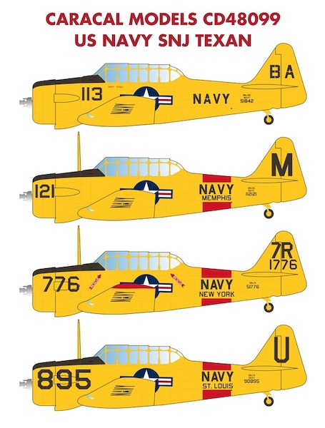 North American US Navy SNJ Texan CD48099
