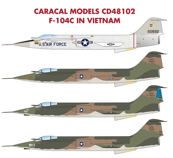 F-104C Starfighter in Vietnam  CD48102
