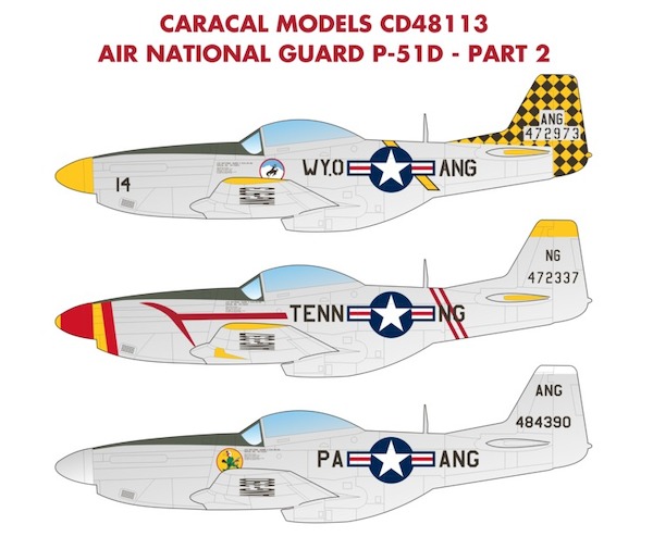 Air National Guard P-51D Mustang - Part 2  CD48113