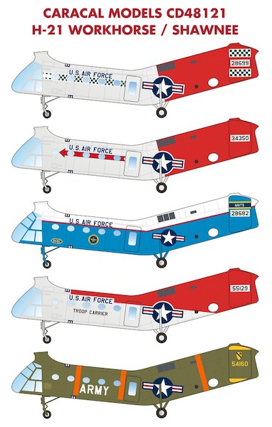 Piasecki H-21 Workhorse/Shawnee CD48121