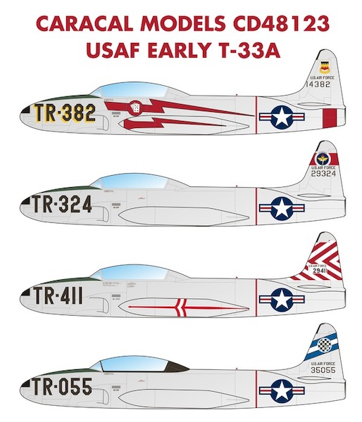 USAF Early T-33A T'Bird CD48123