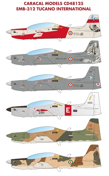 Embraer EMB312 Tucano International CD48125
