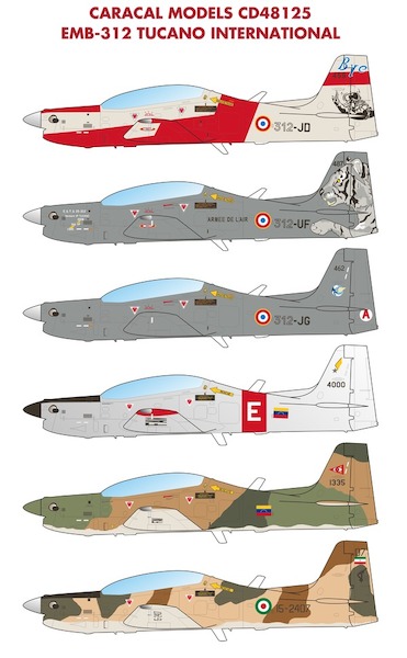 Embraer EMB312 Tucano International  CD48125