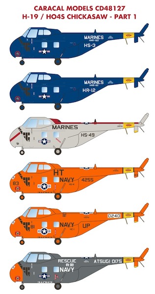 Sikorsky H19/HO4S Chickasaw Part 1 CD48127