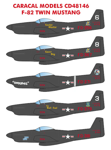 North American F82 Twin Mustang  CD48146