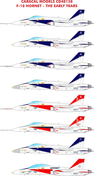 F18 Hornet, "The Early Years" CD48158