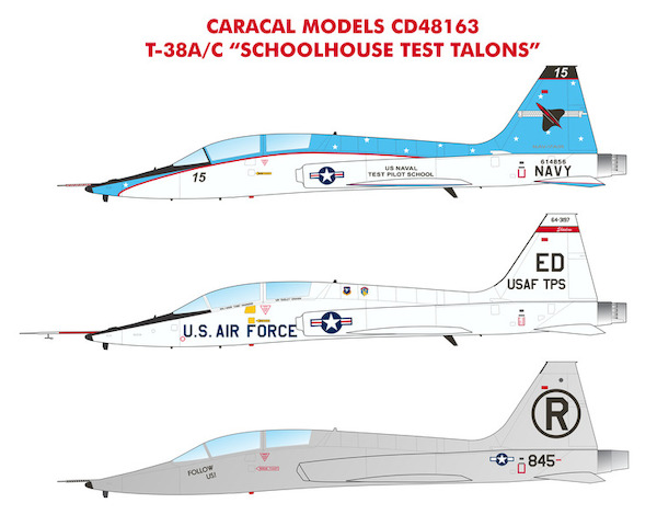 T38 Talon, Schoolhouse Test Talons  CD48163