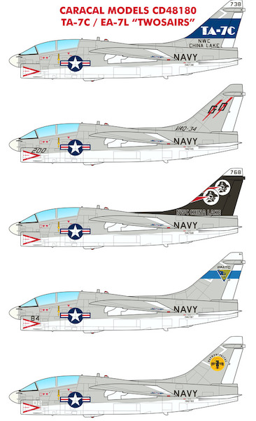 Vought TA-7C / EA-7L Twosair  CD48180