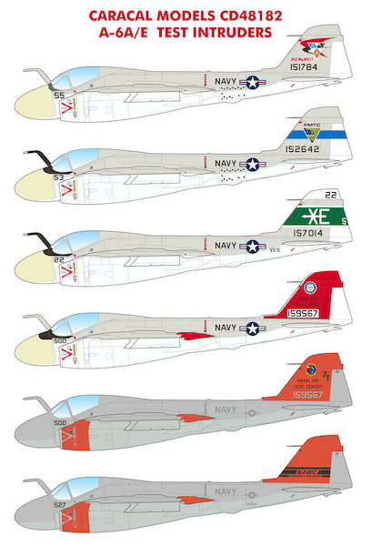 Grumman A6A/E Test Intruders CD48182