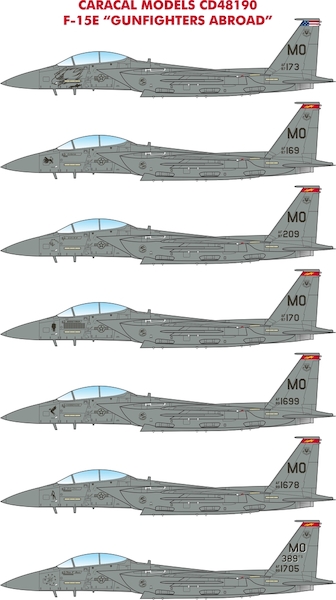 F15E Strike Eagle "Gunfighters Abroad"  CD48190