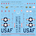 F104A/B/C Starfighter USAF  CD48202