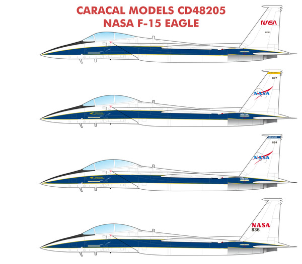 F15A/B  Eagles (NASA)  CD48205