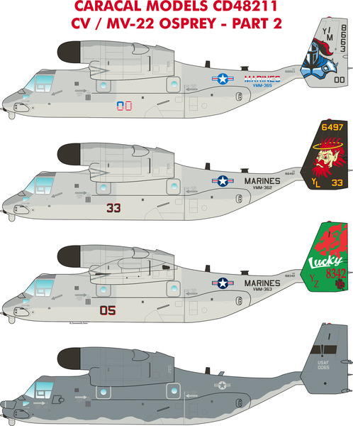 CV-22/MV-22 Osprey CD48211
