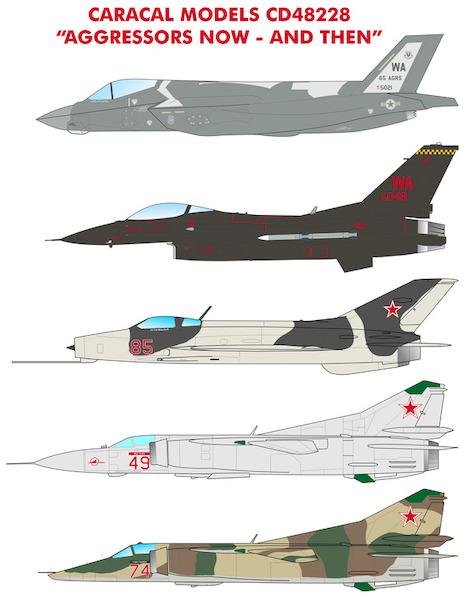 USAF Aggressors, Now .. and then  CD48228