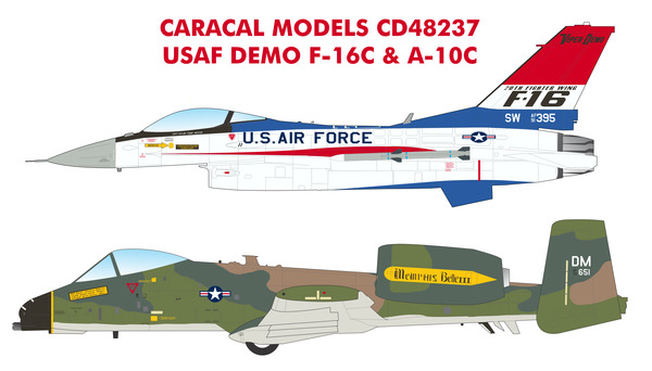 Demo F-16C Fighting Falcon & A-10C Thunderbolt II  CD48237
