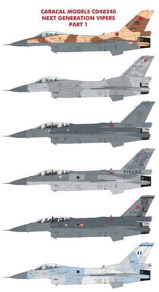 F-16C/D "The Next Generation" Advanced Vipers  CD48240