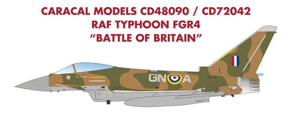 RAF Typhoon FGR4 "Battle of Britain" CD72042