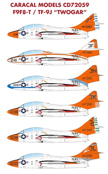 Grumman F9F-8T / TF9J Cougar "Twogar) CD72059