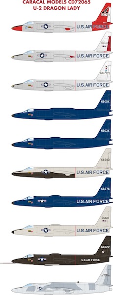 Lockheed U-2A/C "Dragon Lady" (Reprinted) CD72065