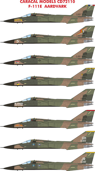 F111E Aardvark  CD72110