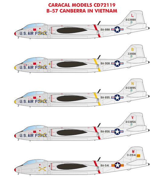 B-57 Canberra in Vietnam  CD72119