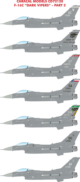 F-16C/D Dark Vipers Part 2 CD72120