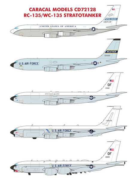 Boeing RC/WC-135 Stratotanker Recon Variants CD72128