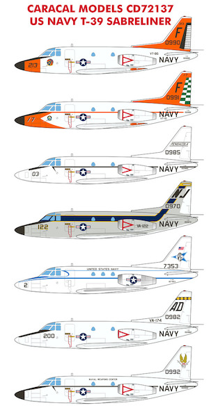 US Navy T-39 Sabreliner CD72137