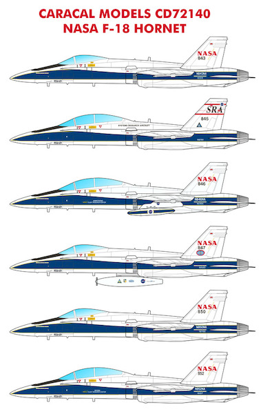 F-18 Hornet "NASA": CD72140