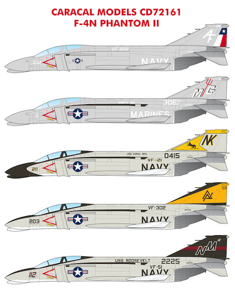 US Navy & Marines F4N Phantom CD72161