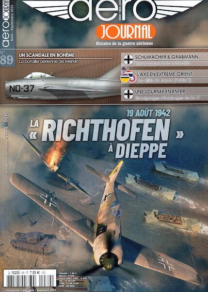 Aérojournal n°89:La Richthofen à Dieppe  AJ89