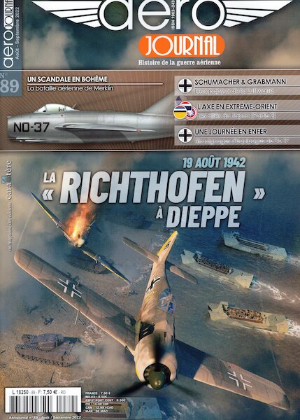 Aérojournal n°89:La Richthofen à Dieppe AJ89