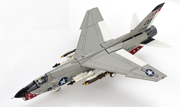 F8E Crusader USN VMF(AW)-235 Death Angels DB8 1966 (Normal version)  CW001644