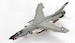 F8E Crusader USN VMF(AW)-235 Death Angels DB8 1966 (Flaps down version)