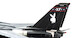 Grumman F14A Tomcat U.S.Navy VX-4 Evaluators, Vandy 1 / Black Bunny, NAS Point Mugu, CA, 1985