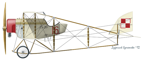 Caudron GIII single seat (Polish AF)  MKA215