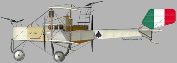 Caproni Ca.3 nr Ca1 1151  MKC017