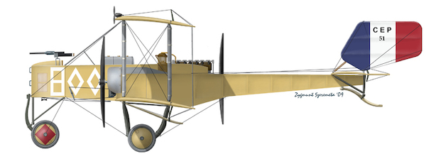 Caproni Cep.1 B2 French AF MKC024