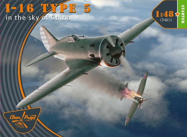 Polikarpov I16 type 5 (In the sky of China)  CP4813