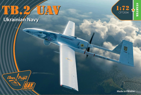 Bayraktar TB2 UAV (in Ukraininan Naval Service) CP72034