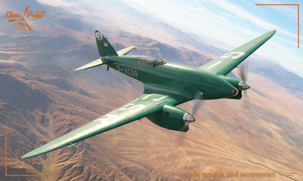 De Havilland DH88 Comet "MacRobertson Trophy Air Race" CP72051