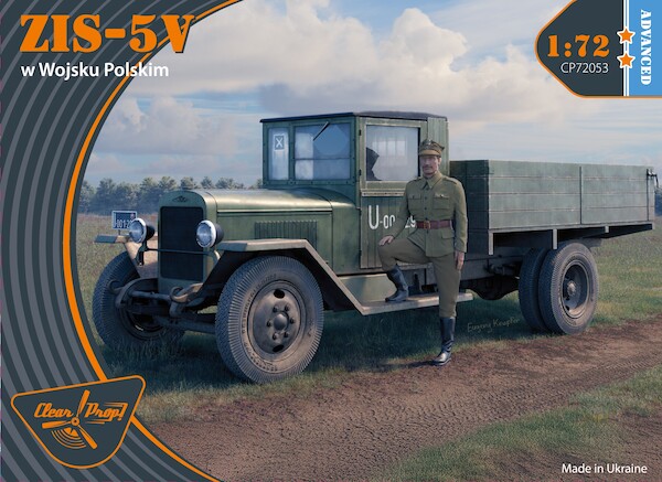 Zis 5V Russian truck with driver  CP72053