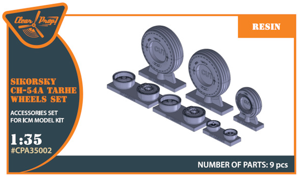 CH53A Tarhe Wheel set (ICM)  CPA35002