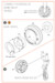 Bayraktar TB2 UAV Wheel set (Clear Prop)  CPA35004