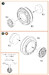 Baytaktar TB2 Wheel set (Clear Prop)  CPA48017
