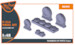 F35A Lightning II Wheel set (Meng, Tamiya) CPA48033