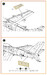 F-86A Sabre pre-cut patterns for numbers and lettering painting mask(Clear Prop)  CPA48068
