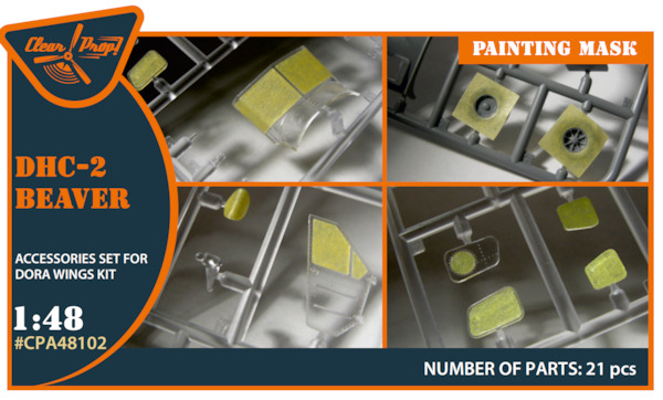 DHC2 Beaver cabin window painting mask (Dora Wings)  CPA48102