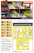 Jaguar GR1/GR1A Single seat double sided painting mask (Airfix) CPA48105