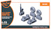 Lavochkin La5 (early versions) Wheel set CPA72013